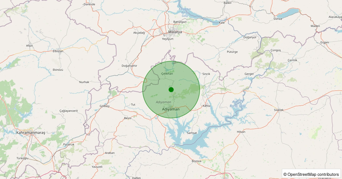 24 Ekim 2025 saat 12:34 - Merkez - Varlık Köyü - 1.30ML depreminin harita gösterimi