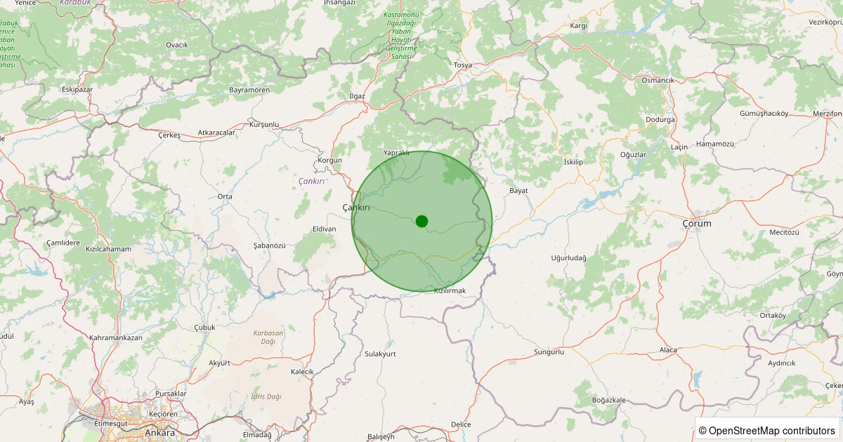 03 Kasım 2025 saat 08:38 - Merkez - Ovacık Köyü - 3.60ml depreminin harita gösterimi