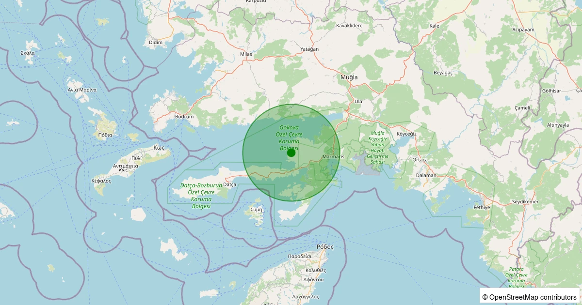 30 Kasım 2025 saat 12:49 - GOKOVA - 1.60ml depreminin harita gösterimi