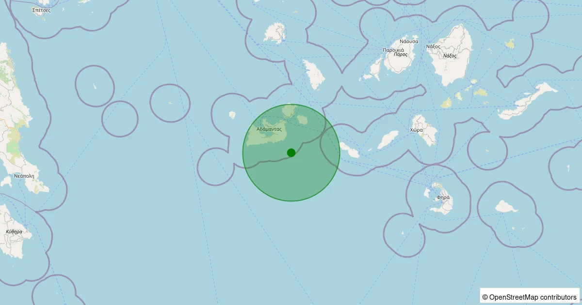 03 Aralık 2025 saat 01:05 - EGE - 3.70ml depreminin harita gösterimi