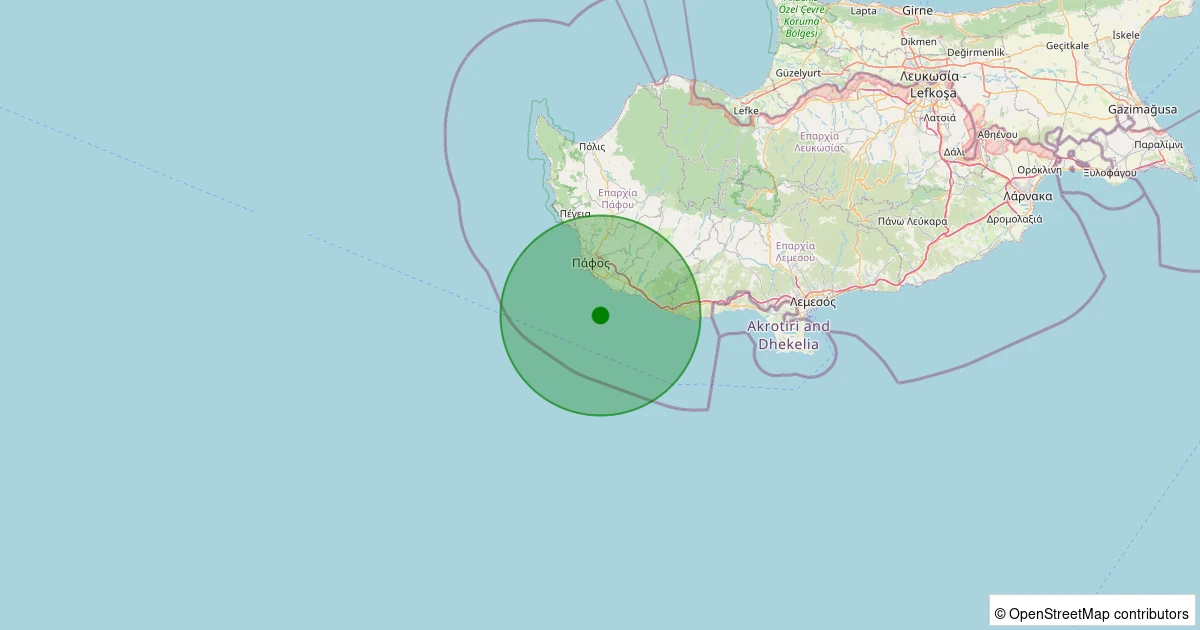 03 Aralık 2025 saat 09:42 - AKDENIZ - 2.60ml depreminin harita gösterimi