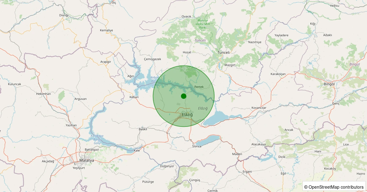 04 Aralık 2025 saat 12:22 - Merkez - Aydıncık Köyü - 1.30ML depreminin harita gösterimi