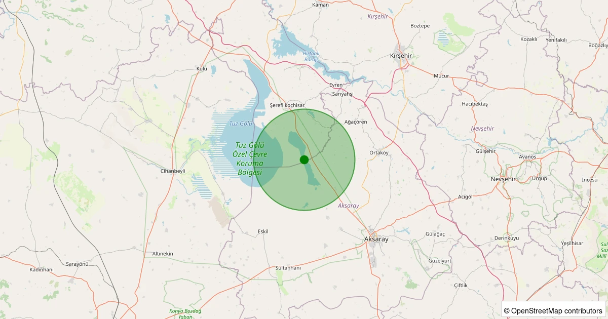 04 Aralık 2025 saat 14:32 - Şereflikoçhisar - 1.90ML depreminin harita gösterimi