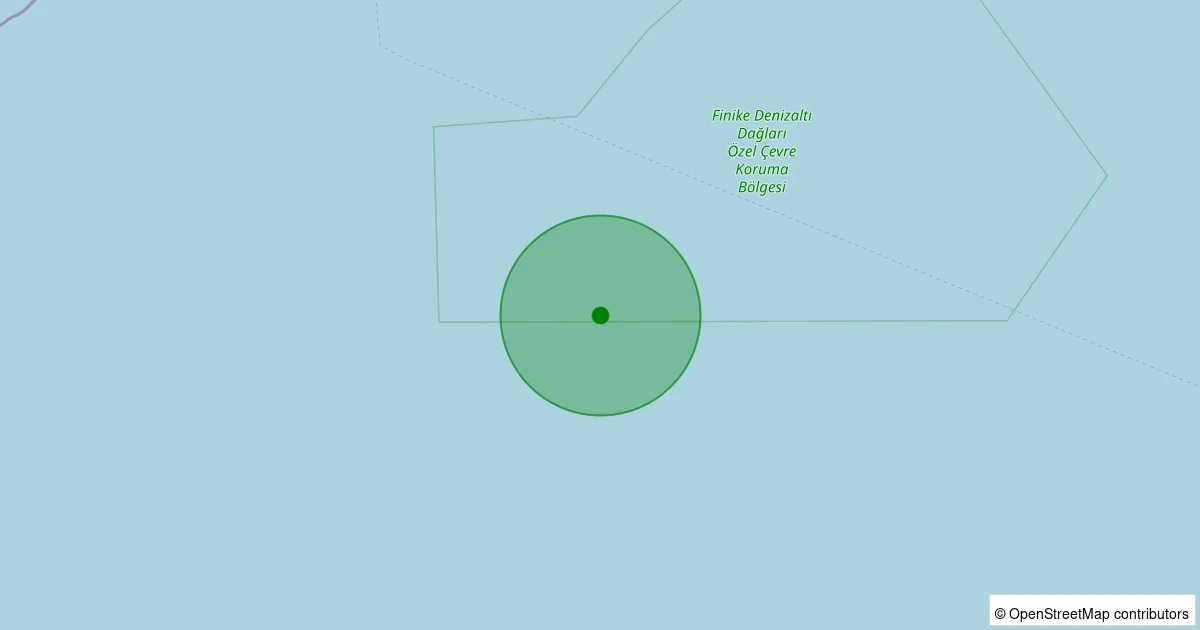 05 Aralık 2025 saat 01:24 - AKDENIZ - 3.00ml depreminin harita gösterimi